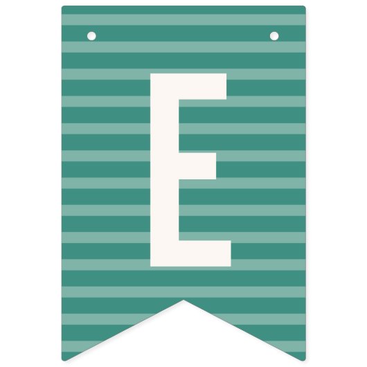 Vintage kerstfeestdag banner - groen (Derde vlag)