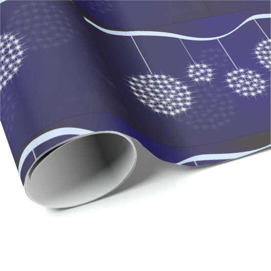 Vintage kerstfeestdag cadeaupapier (Rol Hoek)