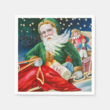 Vintage-kerstfeestdag