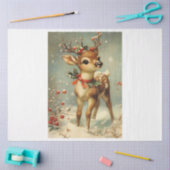 Vintage-kerstfeestdag Tissuepapier (Craft)