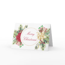 Vintage kerstfloral