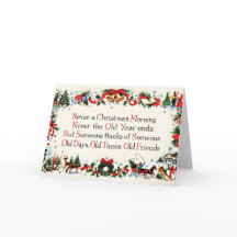 Vintage-kerstgedicht