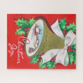 Vintage kerstgordels voor feestelijke familiepuzze legpuzzel (Horizontaal)