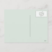 Vintage kerstgroeten feestdagenkaart (Achterkant)