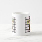 Vintage kerstgroetings Lady Koffiemok (Center)