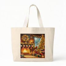 Vintage kersthaard in een winter wonderland