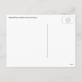 Vintage kersthoezen, centraal park in de winter feestdagenkaart (Achterkant)