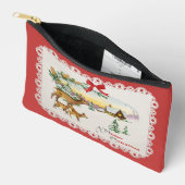 Vintage Kersthut & Herten Etui (Open)