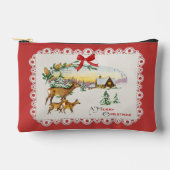 Vintage Kersthut & Herten Etui (Voorkant)