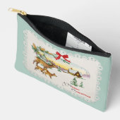 Vintage Kersthut & Herten Etui (Open)