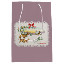 Vintage Kersthut & Herten