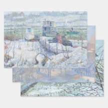 Vintage kerstinpakken — NEW YORK & FRANCE