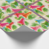 Vintage kerstinpakpapier cadeaupapier (Hoek)