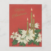 Vintage kerstkaarle Trio-Kaart Feestdagenkaart (Voorkant)