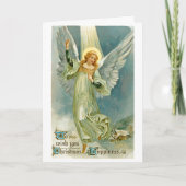 Vintage Kerstkaart #3 Feestdagen Kaart (Voorkant)