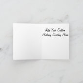 Vintage-kerstKaart - Een prettige kerst Feestdagen Kaart (Binnen)