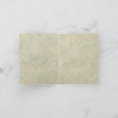 Vintage-kerstkaart Feestdagen Kaart (Binnen)