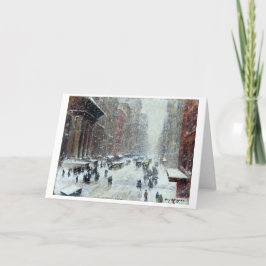 Vintage kerstkaart feestdagen kaart