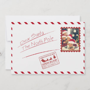 Vintage-kerstkaart Feestdagenkaart