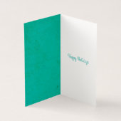 Vintage-kerstkaart Kaart (Binnen)