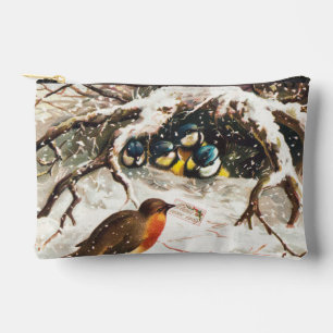 Vintage Kerstkaart uit het Victoriaanse tijdperk, Etui