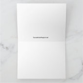 Vintage-kerstkaart voor kerstcadeau kaart (Binnen)