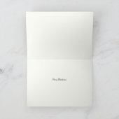 Vintage kerstkaarten feestdagen kaart (Binnen)