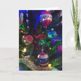 Vintage Kerstkaarten Feestdagen Kaart