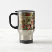 Vintage-kerstkaartenholiday Reisbeker (Links)
