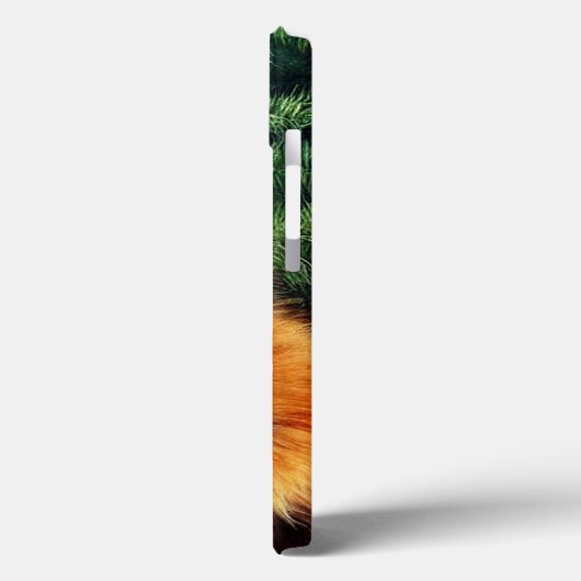 Vintage kerstkat Case-Mate iPhone case (Achterkant / Links)