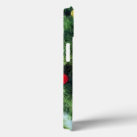 Vintage kerstkat Case-Mate iPhone case (Achterkant / Rechts)