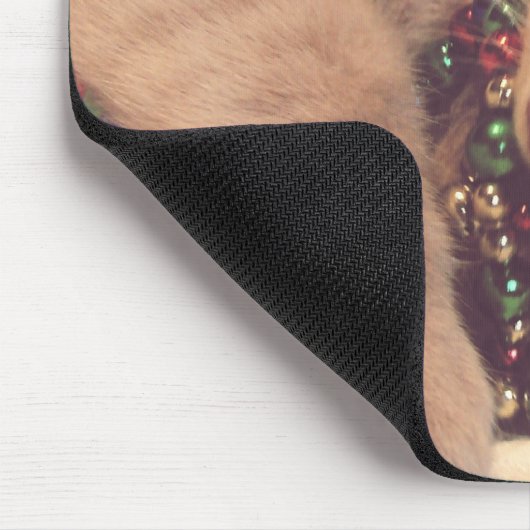 Vintage-kerstKat Muismat (Hoek)