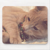 Vintage-kerstKat Muismat (Voorkant)