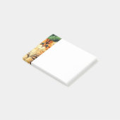 Vintage kerstkat post-it® notes (Schuin)