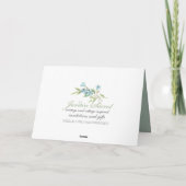 Vintage kerstkatten feestdagen kaart (Achterkant)