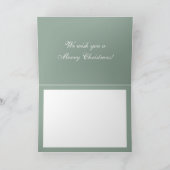 Vintage kerstkatten feestdagen kaart (Binnen)