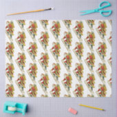 Vintage kerstkerstkerstkerstbedekking tissuepapier (Craft)