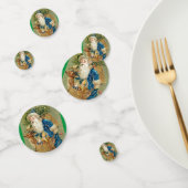 Vintage kerstkerstkerstkerstclausule confetti (Groep)