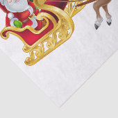 Vintage kerstkerstkerstkerstkerstbedekking met een tissuepapier (Detail)