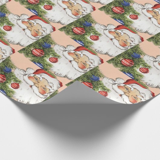 Vintage kerstkerstkerstkerstkerstbedekking met Orn Cadeaupapier (Hoek)
