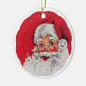 Vintage kerstkerstkerstkerstkerstkerstkerstkerskas keramisch ornament (Links)