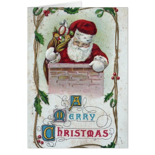 Vintage kerstkerstkerstkerstkerstkerstkerstkerstke (Voorkant)