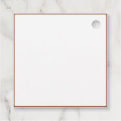 Vintage kerstkerstkerstkerstkerstkerstkerstkerstke bedankjes labels (Achterkant)