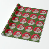 Vintage kerstkerstkerstkerstkerstkerstkerstkerstke cadeaupapier (Uitgerold)