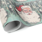 Vintage kerstkerstkerstkerstkerstkerstkerstkerstke cadeaupapier (Rol Hoek)