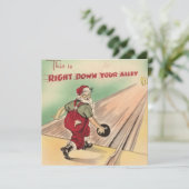 Vintage Kerstkerstkerstkerstkerstkerstkerstkerstke Feestdagenkaart (Staand voorkant)