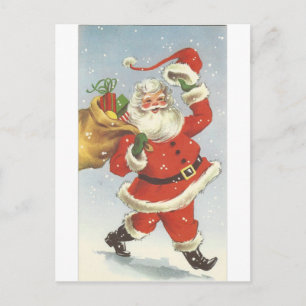 Vintage Kerstkerstkerstkerstkerstkerstkerstkerstke Feestdagenkaart