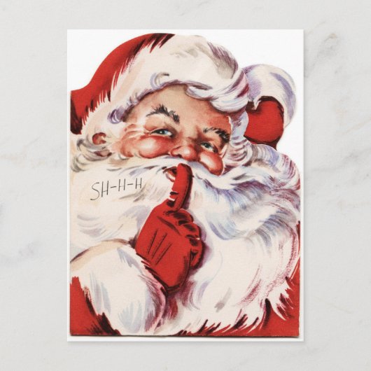 Vintage kerstkerstkerstkerstkerstkerstkerstkerstke feestdagenkaart (Voorkant)