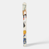 Vintage kerstkerstkerstkerstkerstkerstkerstman en Case-Mate iPhone case (Achterkant / Links)