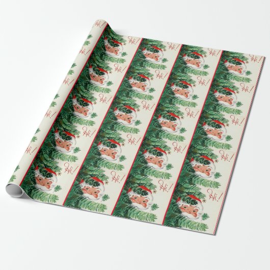 Vintage kerstkerstkerstkerstkerstkerstkerststaarst cadeaupapier (Uitgerold)